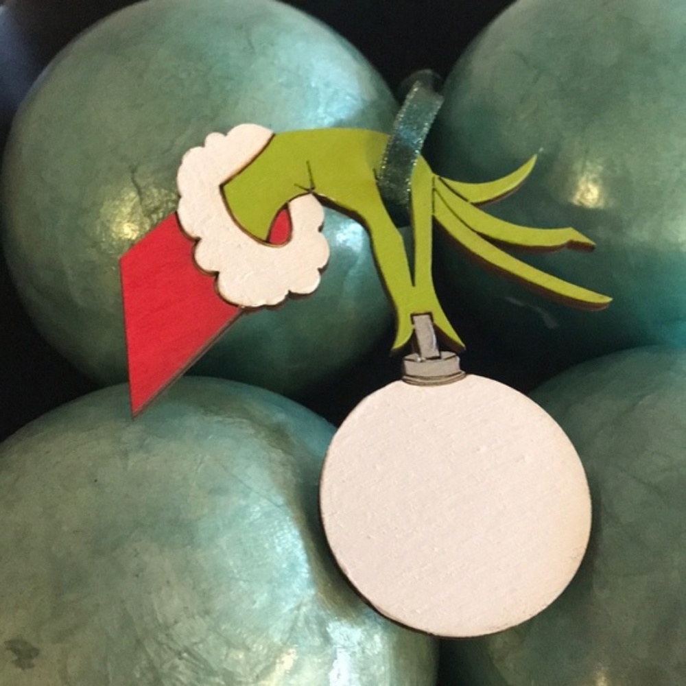 1 Grinch Christmas Handmade Ornament - Picture 6 of 7